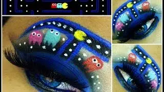 Pacman Inspired Eye Tutorial