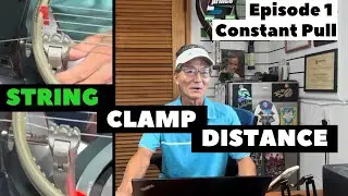 Racquet Stringing [String Clamp Distance - Constant Pull Machine | Episode 1]