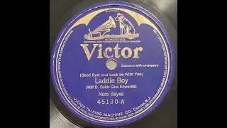Nora Bayes - Laddie Boy - played on a Victrola