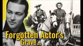 A Forgotten Moviestar's GRAVE... - Exploring his hometown!