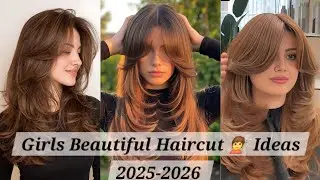 💇Girls Beautiful Haircut Ideas 2025-2026 / Trending Stylish Haircuts Style / #haircut #fashiontrends
