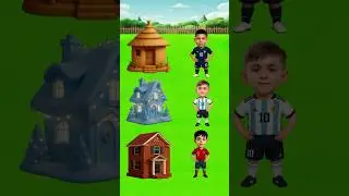 🧟&zwj;♀️ Help! The Shakchunni is after us🤯 #ronaldo #football #cr7junior #animation