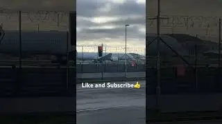 Air Canada Boeing 777-300ER departing Heathrow Airport
