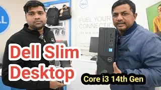 Dell Ka Naya Model Ka Desktop Aa Gaya || Dell New Slim Desktop Core i3 14th Gen || #computer