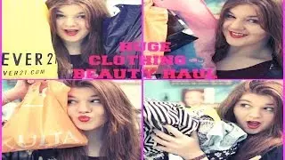HUGE Clothing & Beauty Haul! | ft. Bethany Mota Spring Collection