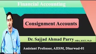 #Consignment Account #Financial Accounting #BBA #MBA #BCOM #MCOM