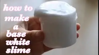 🐚how to make a base white slime!! || CM slimes__