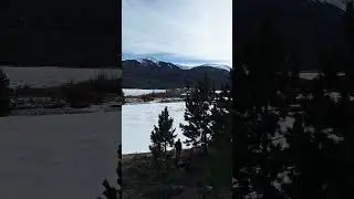 Frozen pond. #@justwhatido #Colorado #mountains