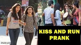 Kiss And Run Prank  BY Funk You