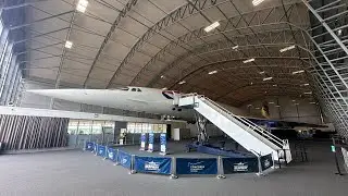 ICONIC Concorde G-BOAC At Manchester Airport
