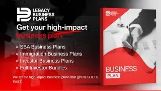 Get your SBA and Investor-Ready Business Plan from An Expert