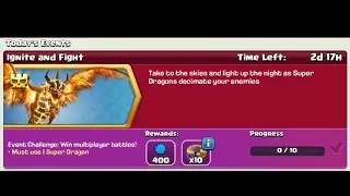 New Events Clash Of Clans - Ignite and Fight FREE Reward