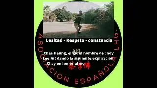 HISTORIA DEL C.L F. LHG. Chan Heung, eligi&oacute; el nombre de Choy Lee Fut dando la siguiente explicaci&oacute;n