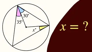 Can You Solve for Angle X? Tricky Geometry Problem with a Simple Solution
