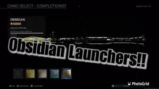 Obsidian Camo for Launchers Unlocked Modern Warfare by Panda825