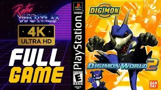 Digimon World 2 (PS1) | Playstation Longplay | No Commentary 4K