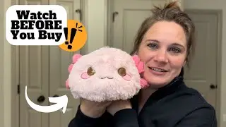Cuckool Axolotl Microwavable Plush FULL REVIEW