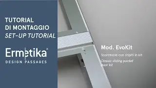 Come Installare la Porta Scorrevole a Scomparsa con Stipiti EvoKit di Ermetika | Tutorial Completo