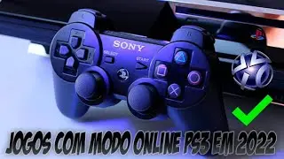 COMPREI UM PS3 EM 2023 O QUE JOGAR ONLINE (TOP JOGOS ONLINE PS3 EM 2023)