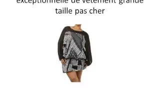 vetement femme grande taille pas cher