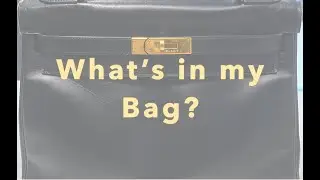 What's In My Bag | Hermes Kelly 32 + Birkin 35 | Hermes Spa
