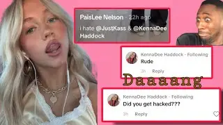 Аккаунт Пейсли Нельсон в TikTok взломан❗️😭