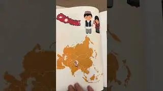 Flip through Asia Flags Coloring Book