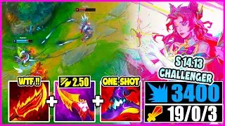 KAISA ADC S14.13 BUT I BUILD BEST AP KAI'SA GAME YOU WILL EVER WITNESS ... (ONE SHOT SNIPES !)