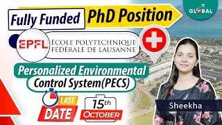 Fully Funded PhD Opportunity at EPFL University, Switzerland | Don't Miss Apply Now