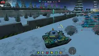 Tanki online | Gameplay | Snowman mode #1