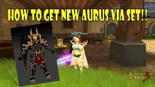How to get NEW AURUS VIA SET!! (NEED: Daily Boss Trophy!)