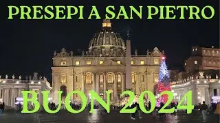BUON ANNO 2024 HAPPY NEW YEAR 2024 FROM ST. PETER