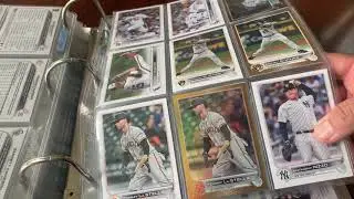 2022 Topps Series 1 complete set I put together. SO MANY CARDS!!