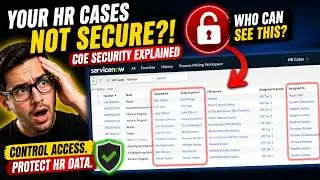 HR Case Security in ServiceNow HRSD | COE Security