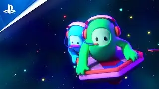 Fall Guys - Satelliten-Gerangel Cinematic Trailer | PS5, PS4, deutsch