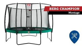 BERG Champion trampoline | montage