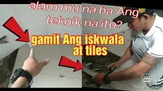 seruho na Hindi kaya Ng ibang tilesetter panuodin mu kung paano ko ginawa#julyemz