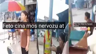 Feto China mos Siak, Brani Hasoru Equipa Seatou, Tebe no Soe Meja ba Rai 