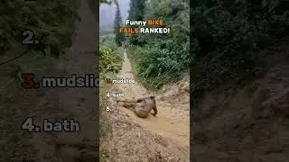 Funny BIKE FAILS Ranked! #bike #fails #funny #shorts