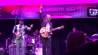 Tim Bowman & Marcus Anderson at Mallorca Smooth Jazz Festival 2018 Allstars concert