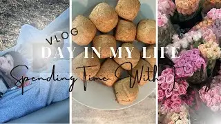DAY IN MY LIFE | making breakfast, family time, park day, crumble cookie