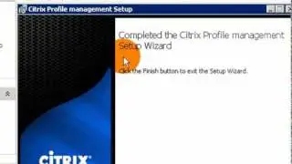 Citrix: Citrix Profile Manager Install