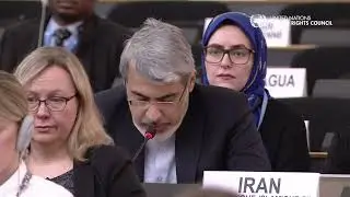 #Iran | Iranian Ambassador speaks at the UN Human Rights Council during special session | #SS39