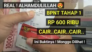 REAL ! ALHAMDULILLAH BPNT TAHAP 1 CAIR CAIR CAIR 😍 MONGGO DI CEK ! BPNT MANDIRI CAIR