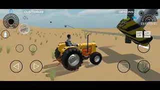 Hindustan 60 tractor high jumping simulator 3d game 