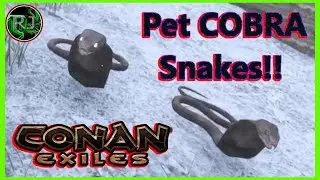 Fearless Defenders: Unleashing Conan Exiles' Pet Cobra Snakes