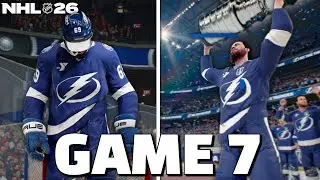 GAME 7 STANLEY CUP FINALS - NHL 26 Be a Pro #7