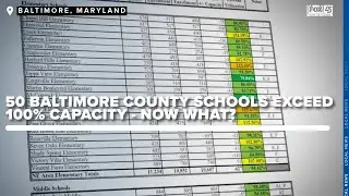50 Baltimore County Public Schools exceed 100% student capacity