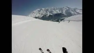 Les Contamines-Montjoie piste noire 