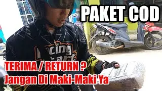 BELI BARANG COD DI SHOPEE - Review Terima Atau Return Paket Kiriman Kurir COD